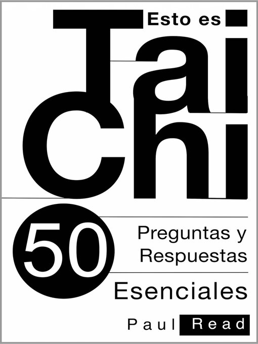 Title details for Esto Es Tai Chi by Paul Read - Available